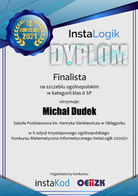 m dyplom instalogik 2 michał dudek