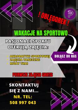 m wakacje sportowo
