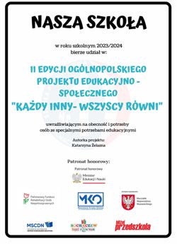 m kazdy inny wszyscy rowni