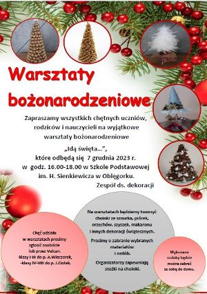 m warsztaty bozonarodzeniowe