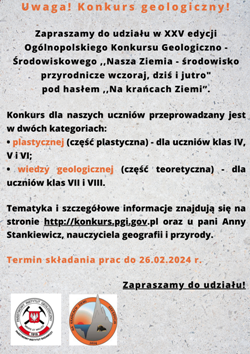 s konkurs geologiczny