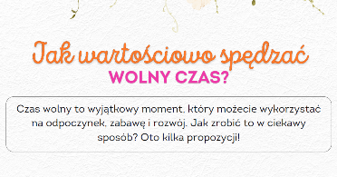 wolny czas
