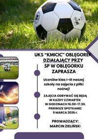 m UKS “KMICIC” OBLĘGOREK